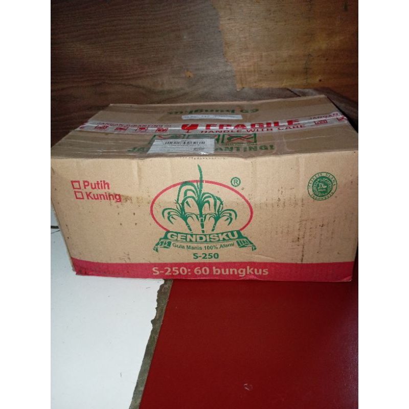 

GULA GENDIS 190GR ISI 60 PCS READY STOK