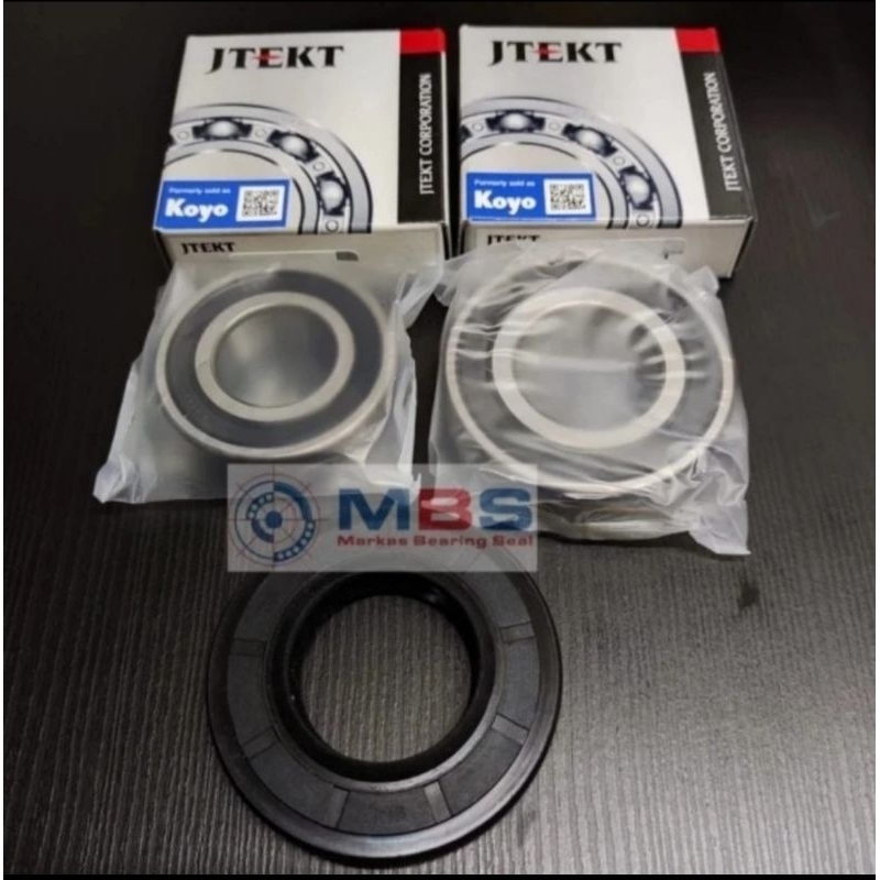 BEARING SET MESIN CUCI SAMSUNG WW70J4233KW KOYO ASLI WW 70J4233KW