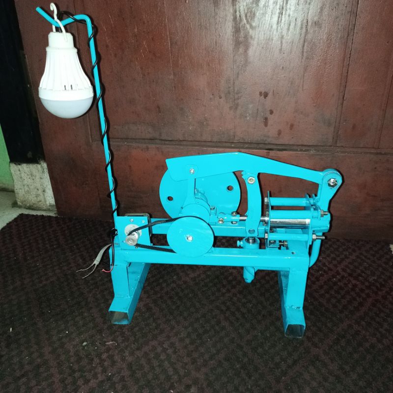 Mesin uap model pacul & generator mini