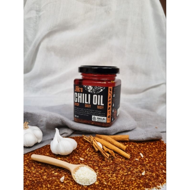 

Uncle Joe's Chili oil 150ml | chili oil super pedas | minyak cabe | HALAL | Sambal dimsum