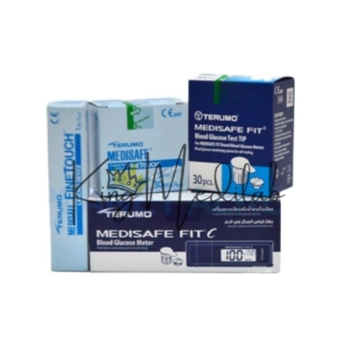 Paket Alat Cek Gula Darah TERUMO MEDISAFE FIT C