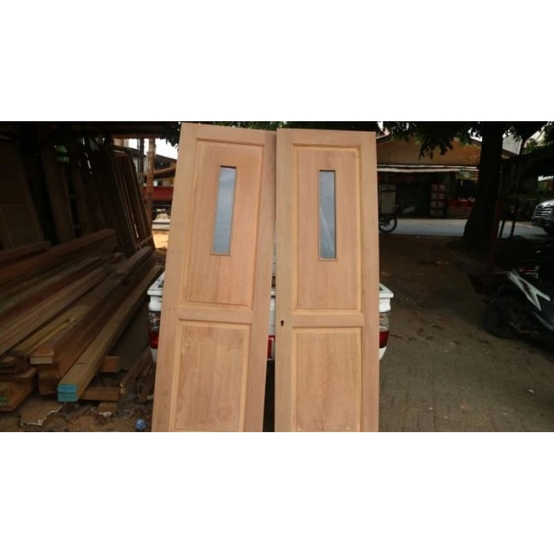 Pintu Utama Kamper / Pintu Samarinda | Pintu Double | Pintu tarung | Pintu kupu-kupu samarinda
