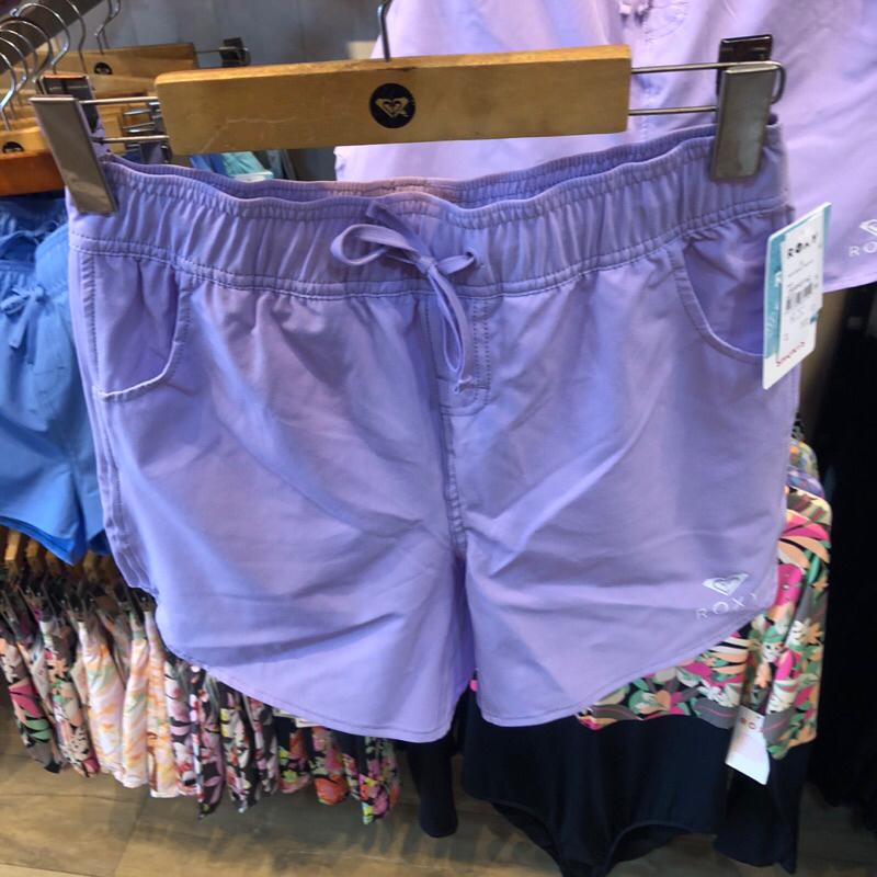 celana renang wanita roxy original roxy waves 5 inch boardshort purple