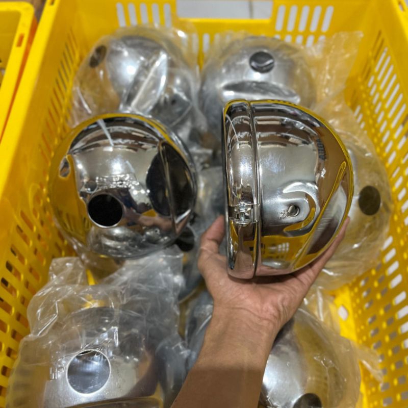 BATOK CB 125 SAKATECH CROM DETAIL BAHAN BESI PRESISI MIRIP ORIGINAL