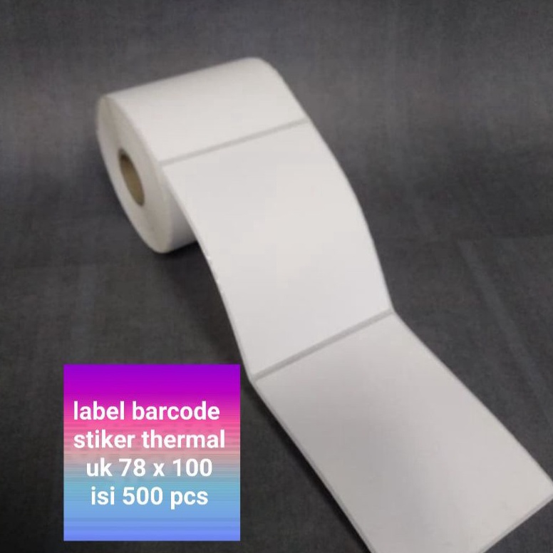 

LABEL BARCODE THERMAL 78X1 MM 78X1MM 8 x 1 mm 4 x 3 CORE 1 INCH v F3V7