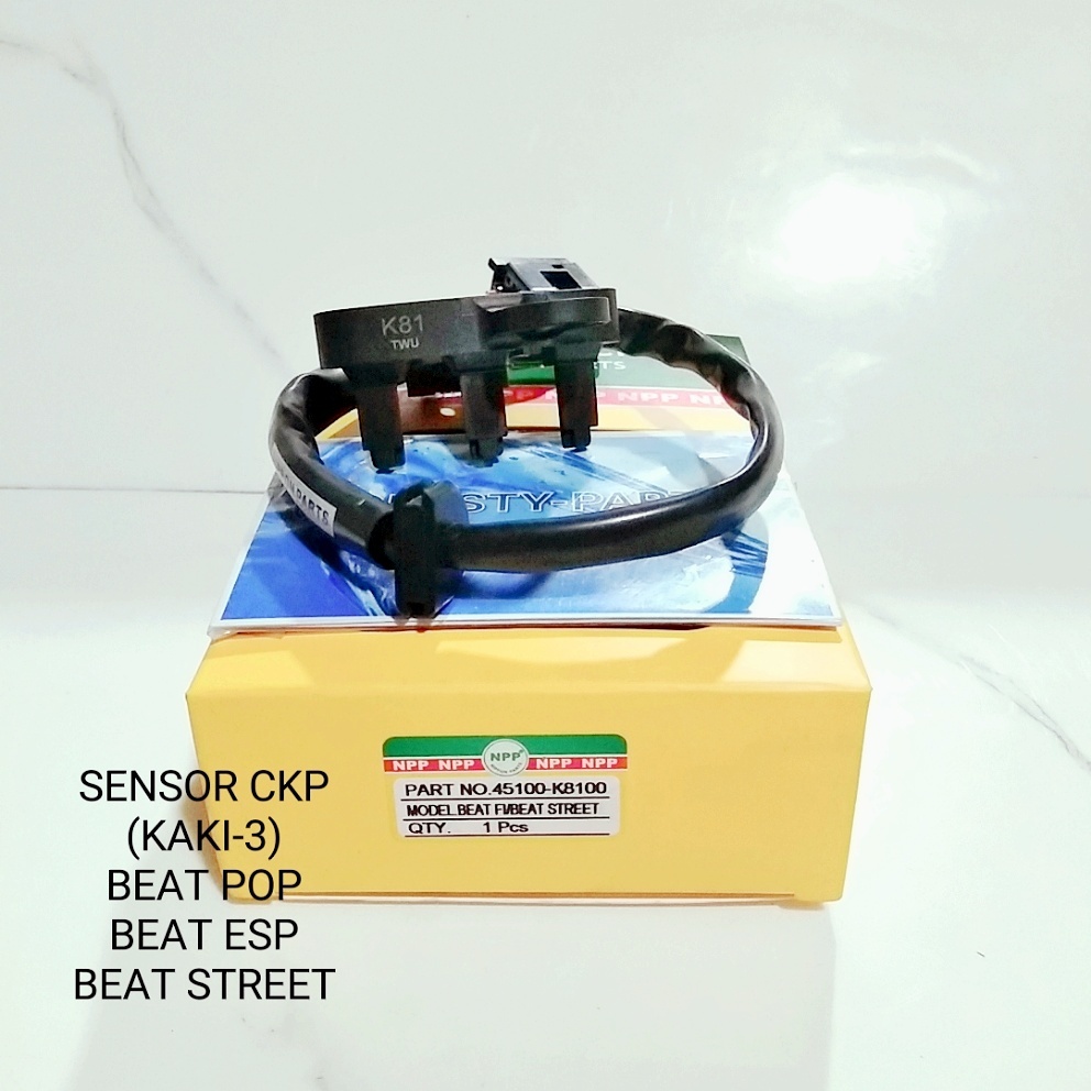 SENSOR CKP/SPULL STATER(KAKI 3) K81-K25 BEAT STREET,BEAT POP,DI JAMIN 100% ORI/ASLI NPP.