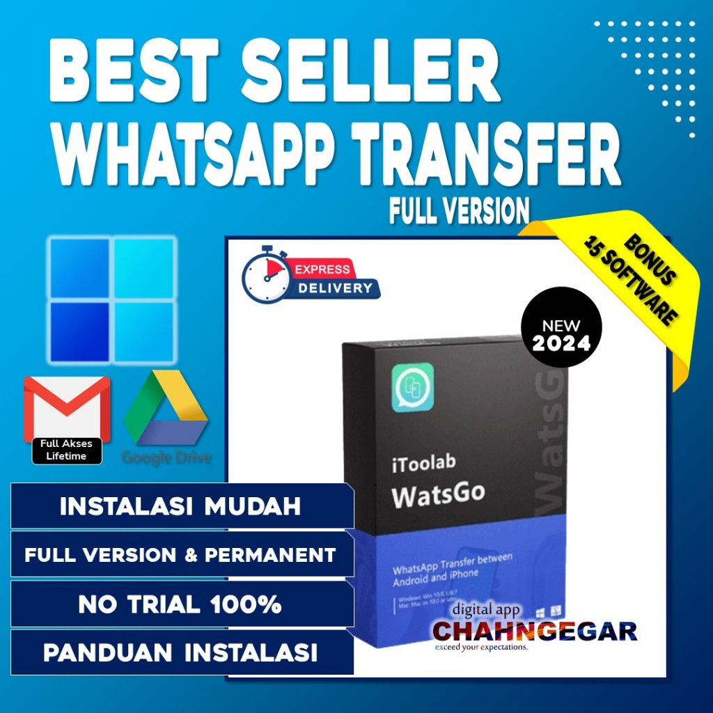 iToolab WatsGo 2025 Software WhatsApp Transfer Android dan iPhone Bukan dr fone whatsapp transfer