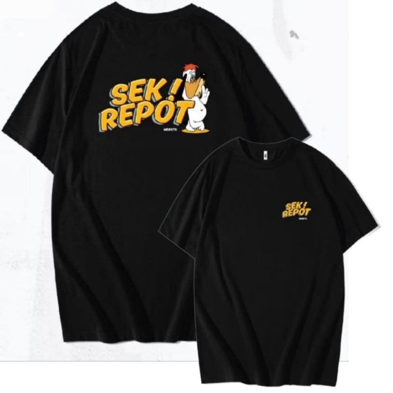 KAOS KATA KATA LUCU JAWA SEK REPOT