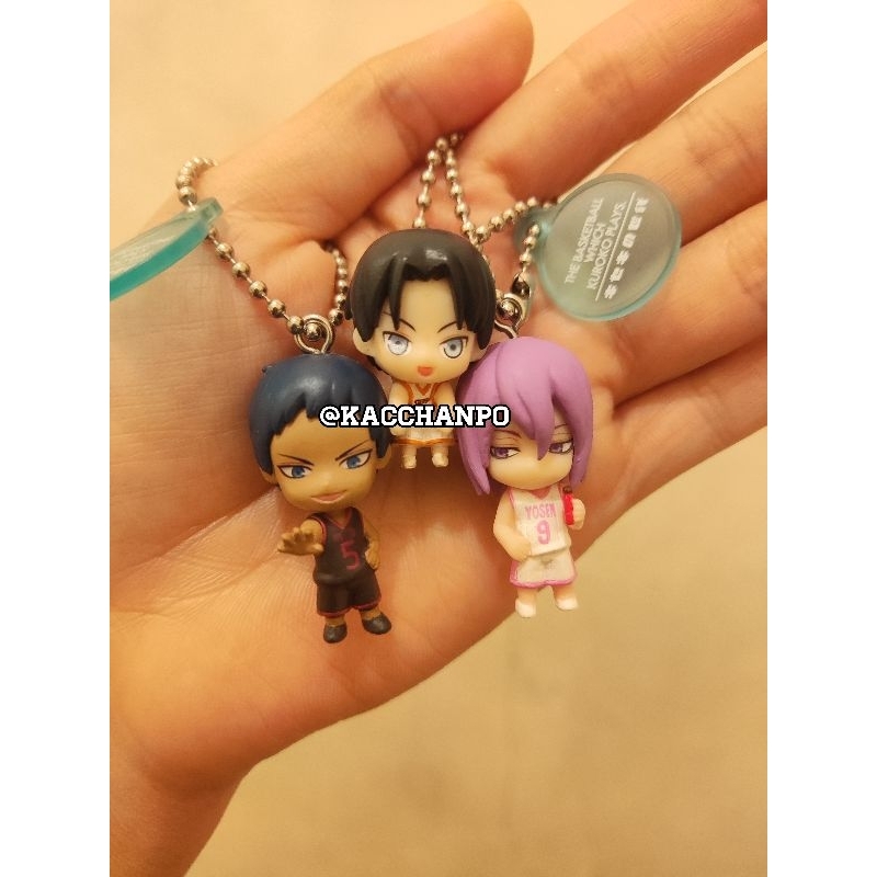 Gashapon Figure Aomine Daiki Takao Kazunari Musakibara Atsushi KNB Kuroko No Basket Basuke Sling Swi