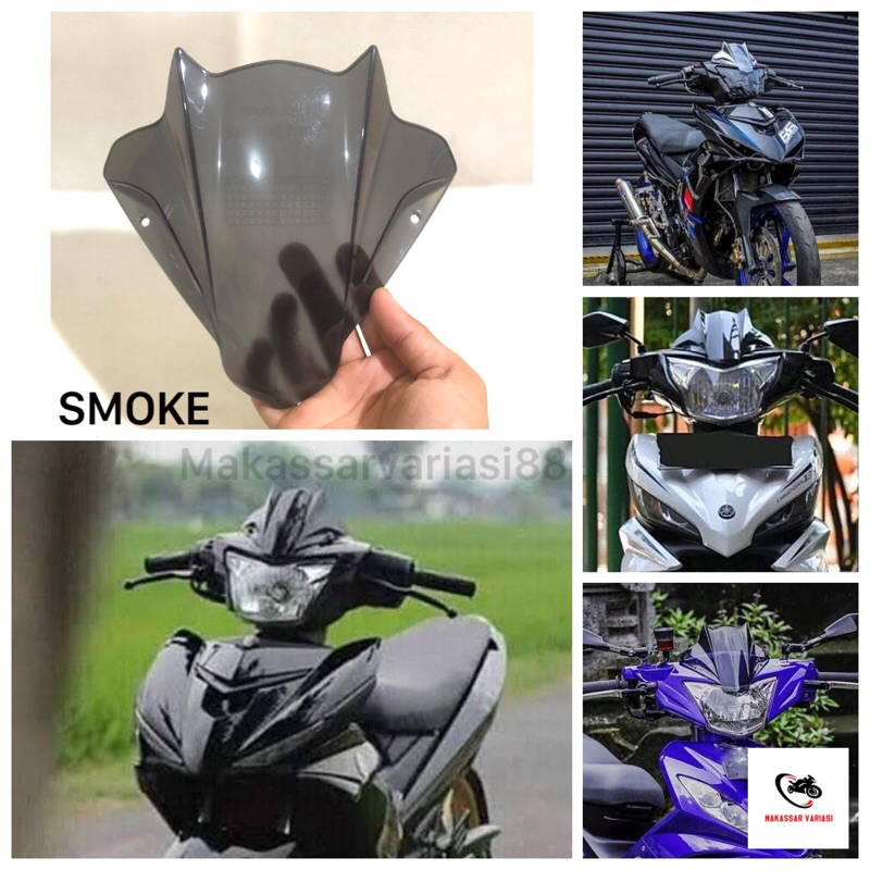 Visor Windshield Jupiter Mx King 150/Mx New 135/Mx 150/Smoke