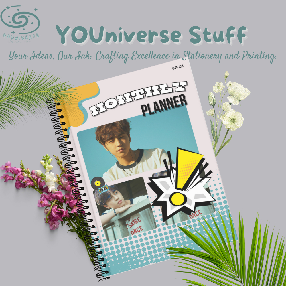 

&TEAM "First Howling: WE" Monthly Planner Murah/A5 KPOP Planner/Jurnal Book