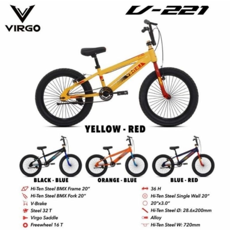 Sepeda BMX 20 Virgo
