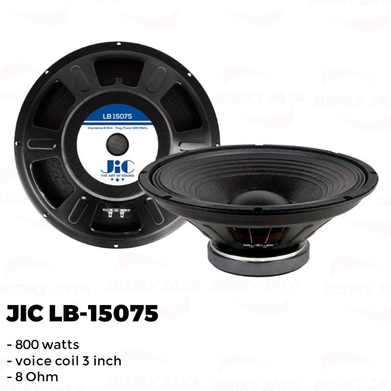 Speaker 15 inch JIC LB 15075 Original JIC LB15075