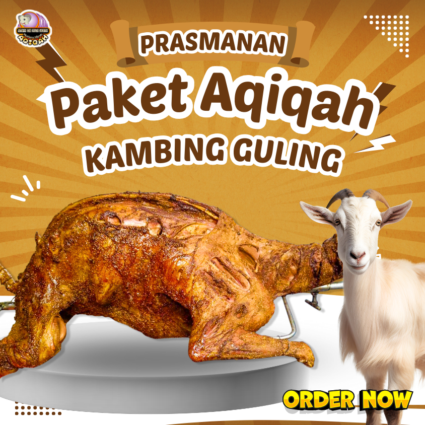 

AQIQAH - Paket Aqiqah Prasmanan (Kambing Guling)