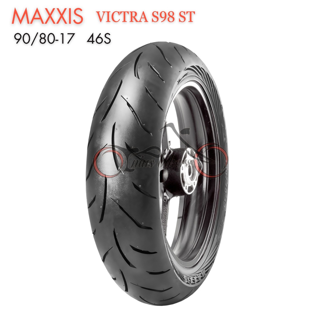 BAN MOTOR RING 17 90/80-17 MAXXIS VICTRA TUBLESS ORIGINAL 100%