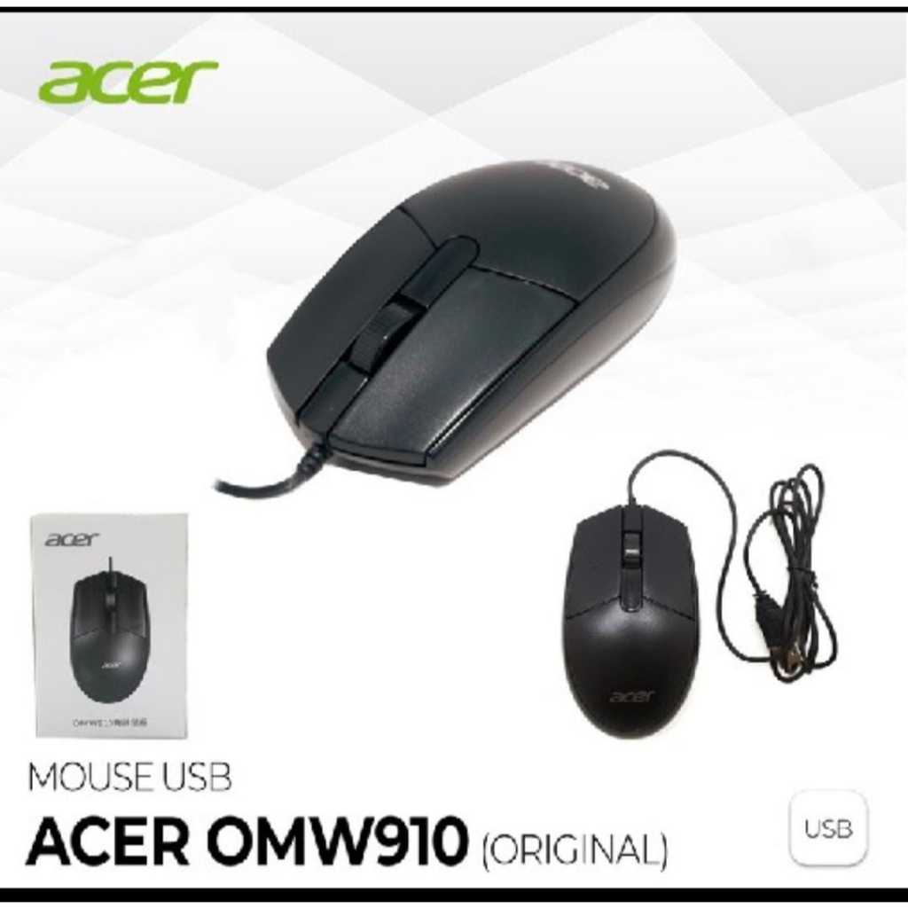 mouse acer optical usb omw910 mouse murah