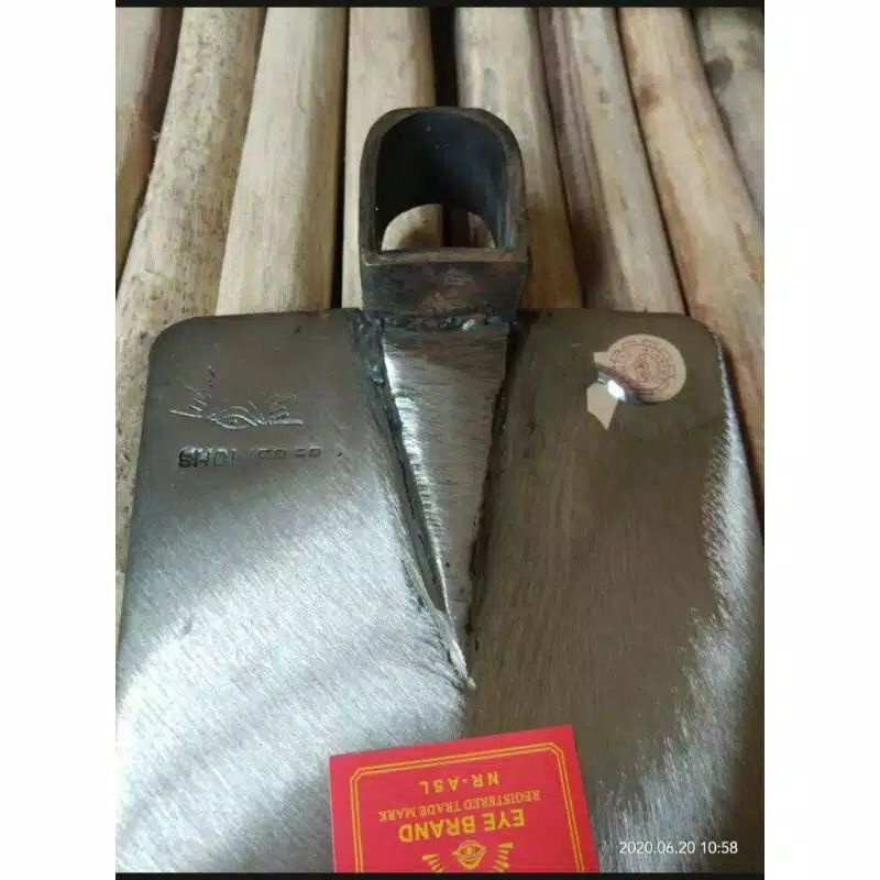 Cangkul Baja Putih,Cangkul Sawah,Cangkul Tanah Pacul Cangkul Anti Lengket Pacul Baja Cangkul Baja