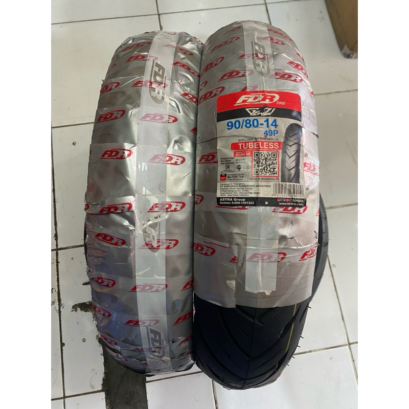 Ban FDR Genzi 90/80-14(Tubeless)