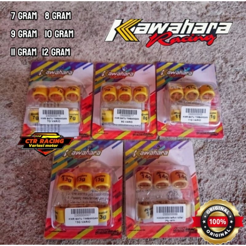 Roller CVT Original Kawahara Racing beat fi Vario110 Beat Fi Scoopy fi Spacy fi Scoopy Esp 2018-2020