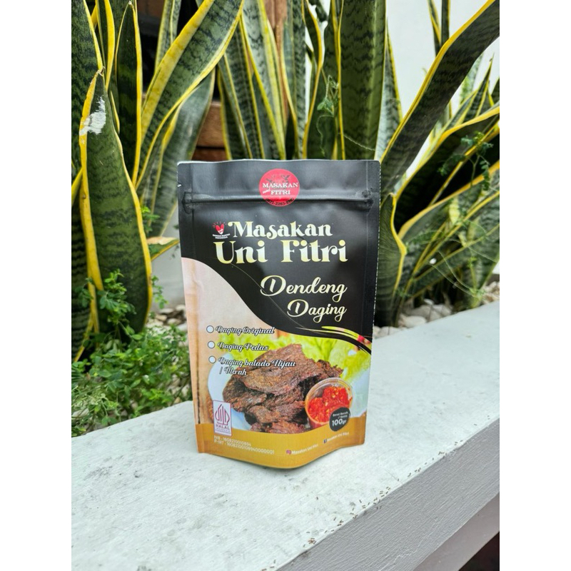 

Dendeng Daging Kering Serundeng Rempah Masakan Uni Fitri