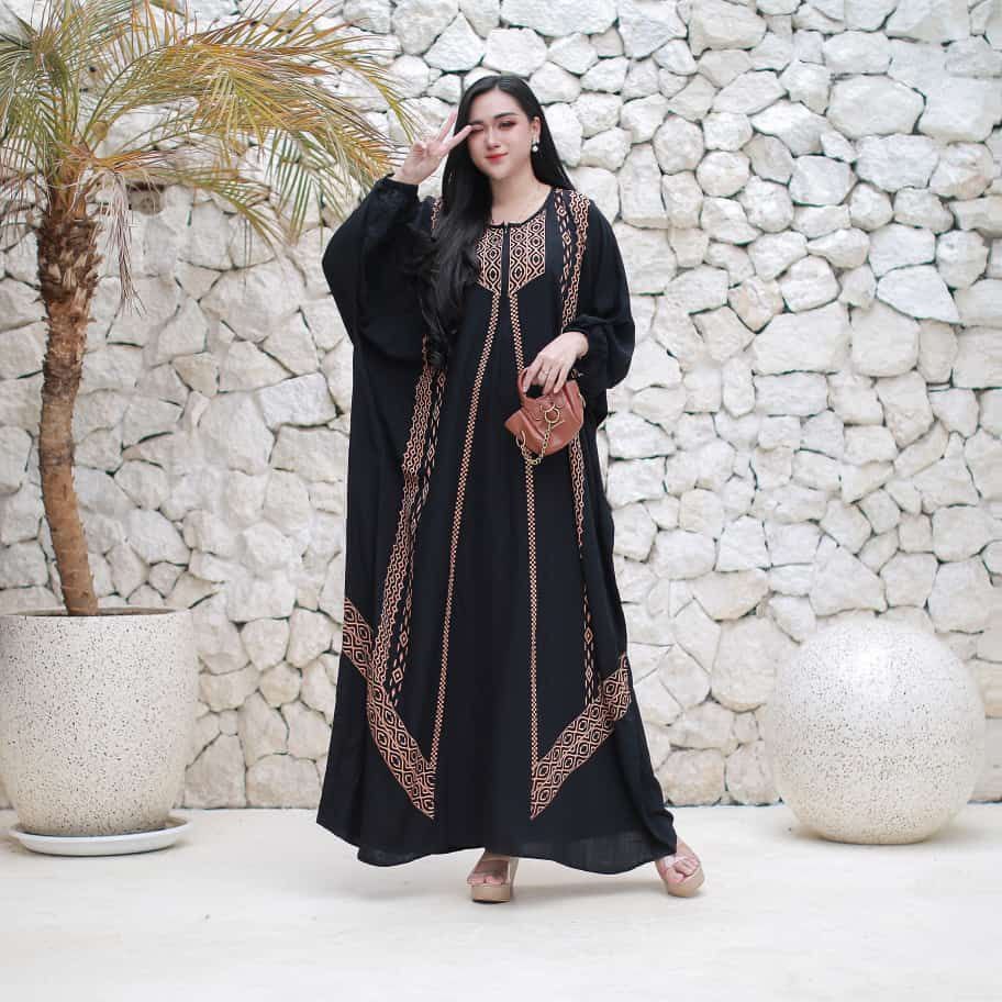 KAFTAN BATIK RAYON JUMBO / KAFTAN KONDANGAN 2024