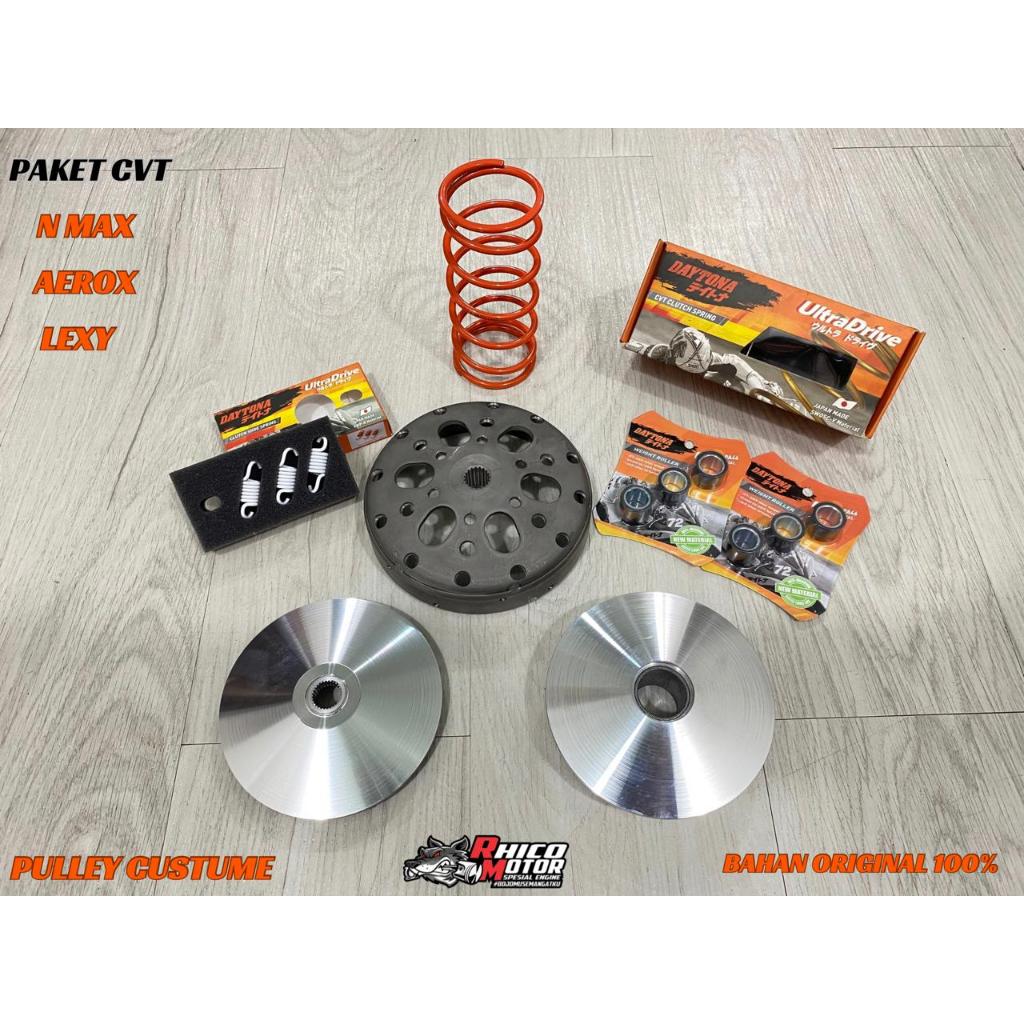 PAKET UPGRADE CVT FULL KIRIAN CUSTUME FULL KIRIAN. NMAX, AEROX, LEXY