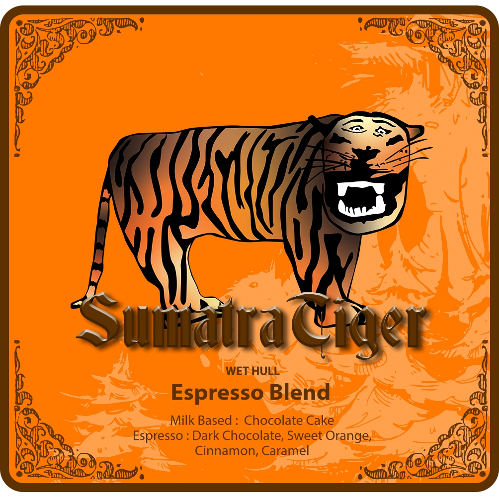 

Sumatra Tiger Espresso Based Biji Kopi Arabika