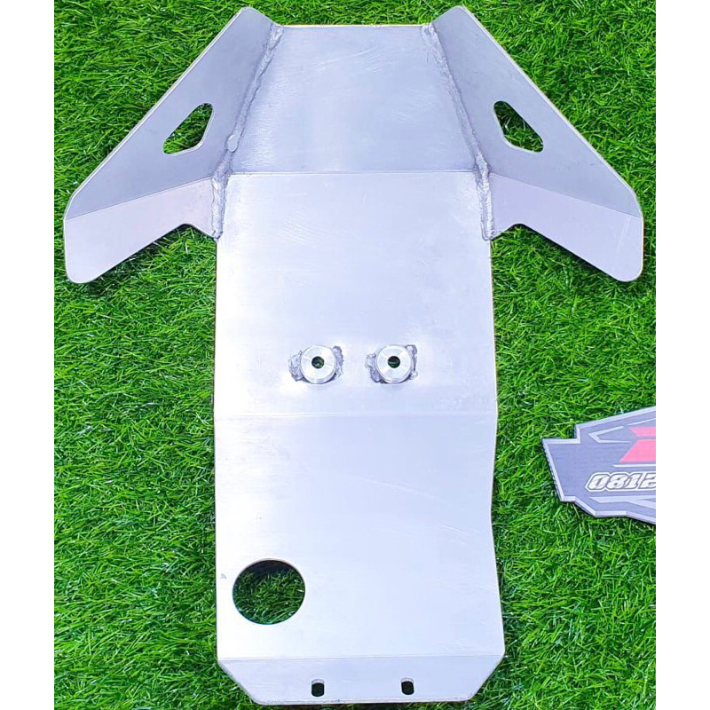 Skidplate & rak belakang klx / dtx 250cc