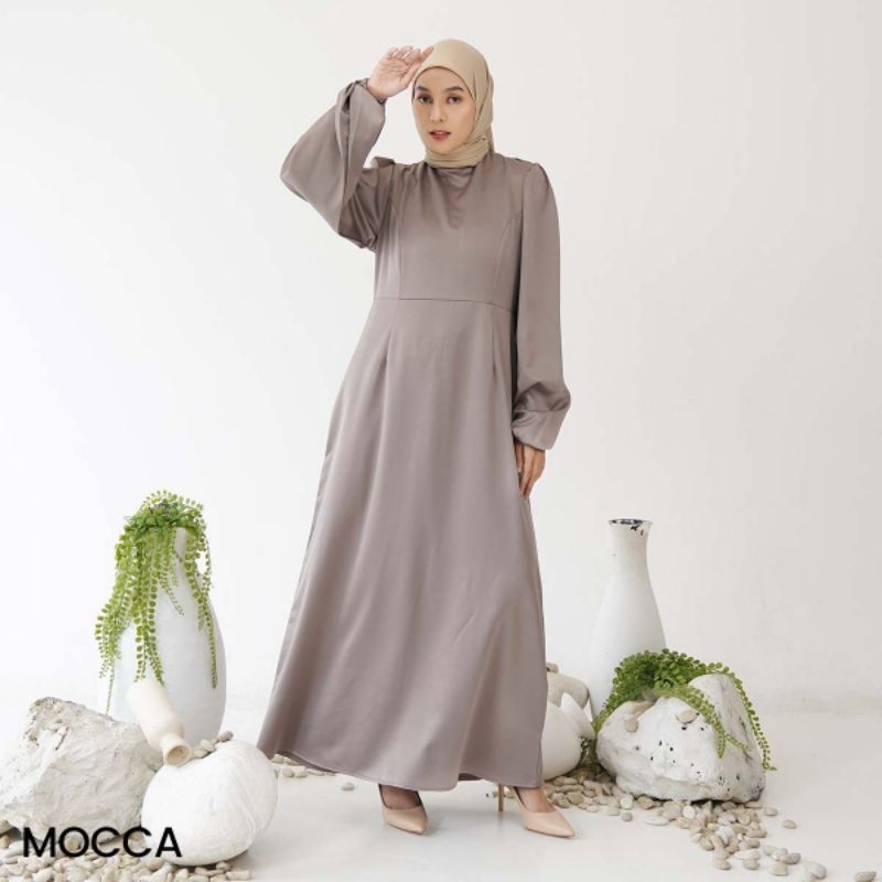 Dress Hijab Satin ZLW1998