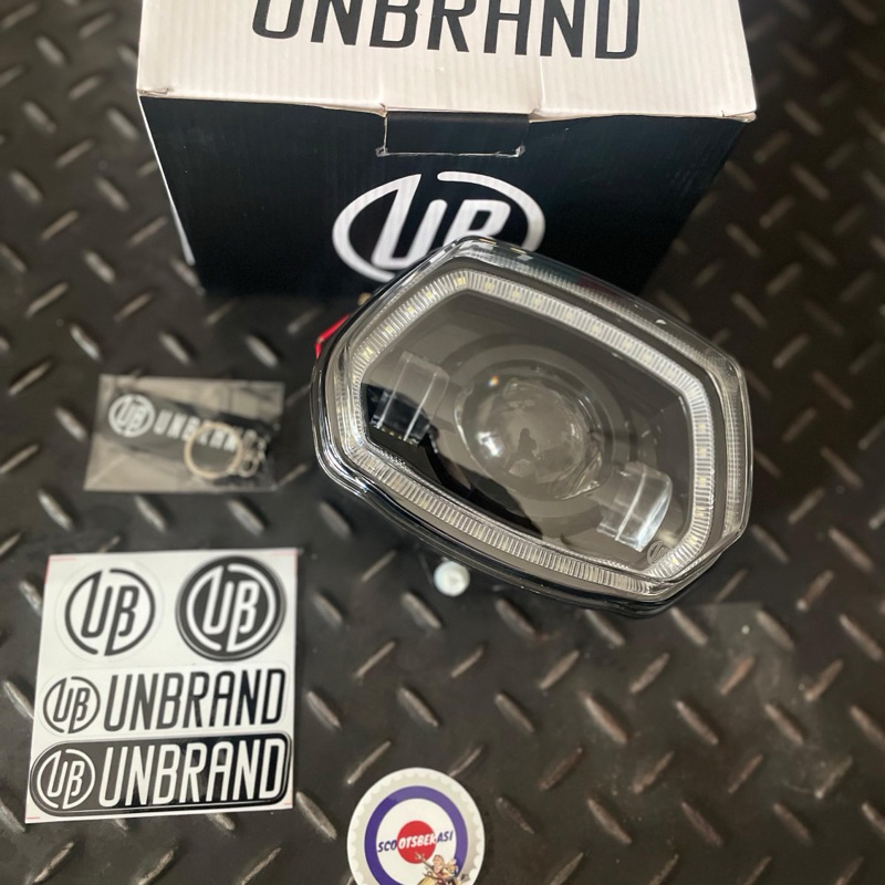 Headlamp Daymaker UB DRL Vespa Sprint 3v Iget