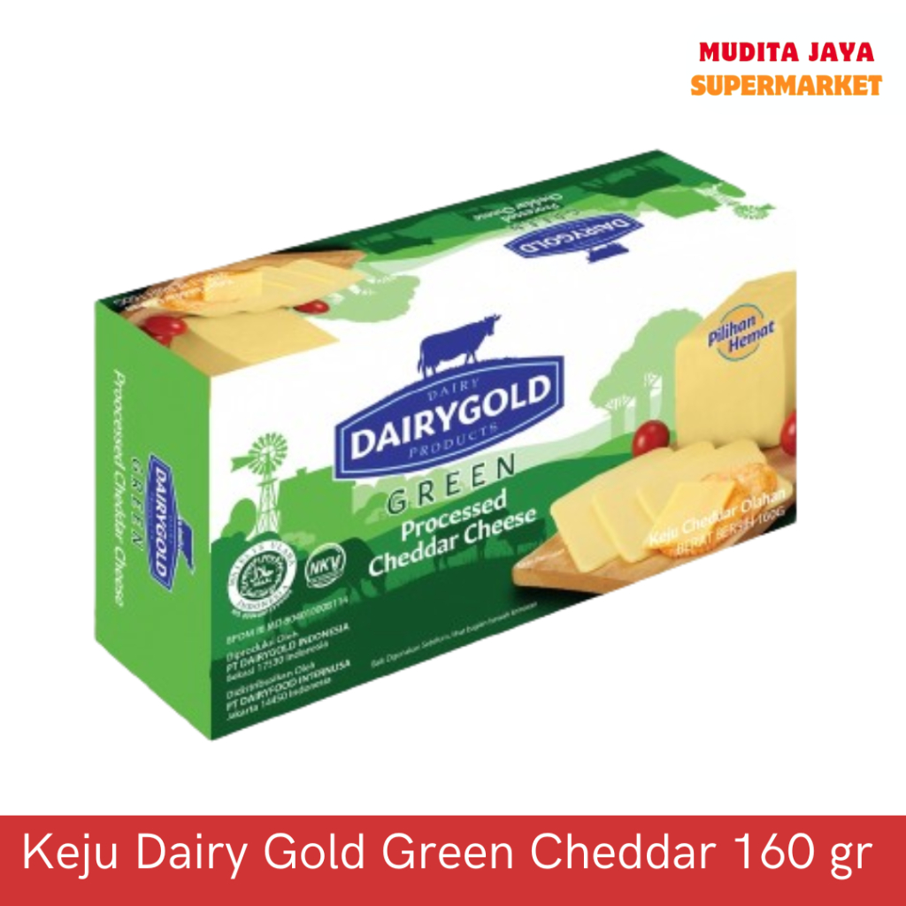 

KEJU DAIRY GOLD GREEN CHEDDAR 160 GR
