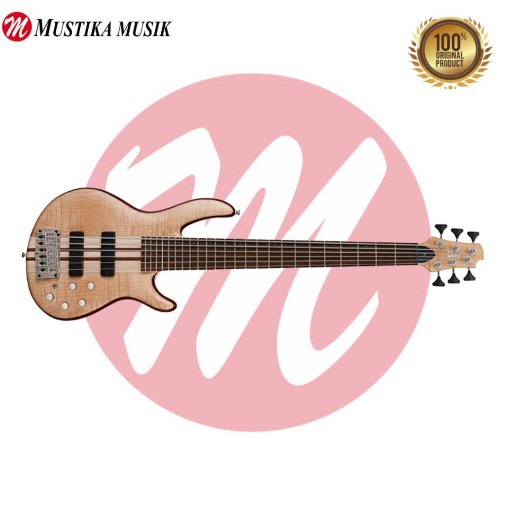 Gitar Electric Bass CORT ARTISAN A6 PLUS FMMH-OPN -CASE