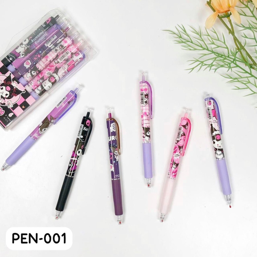 

Pulpen Kuromi Isi 6pcs Variasi Warna