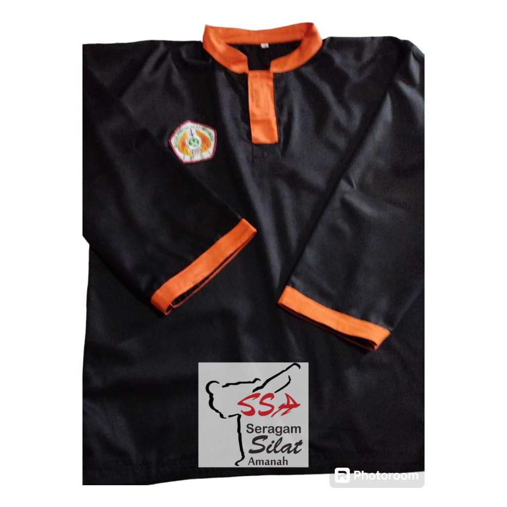 SERAGAM SILAT CIMANDE LIST KUNING - BAJU SILAT CIMANDE TTKDH SILIWANGI PENCAK TRADISIONAL