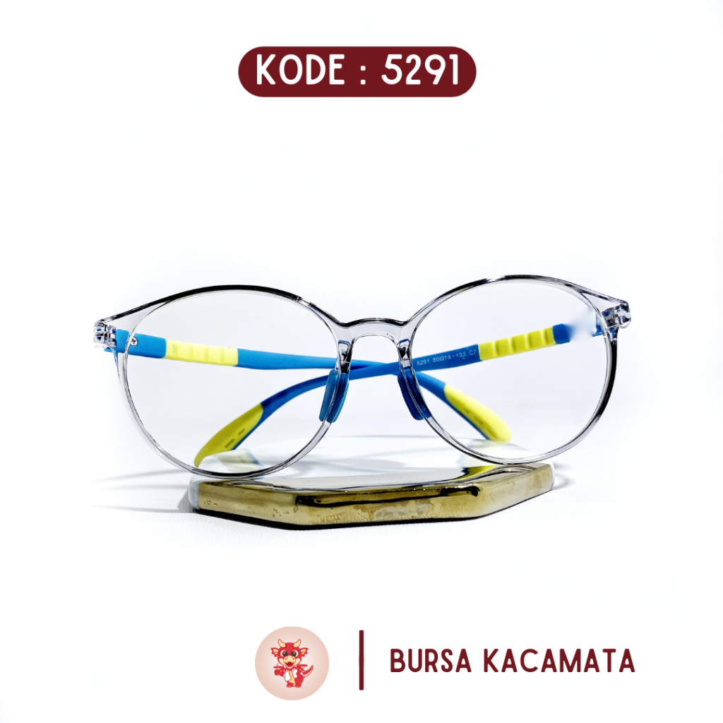 Bursa Kacamata - Frame Kacamata Anak Kode 5291 - Normal/Minus/Cylinder/Plus