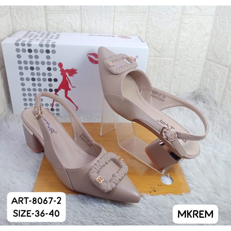 SANDAL TALI HAK IMPORT WANITA SOFIYA 8067-2