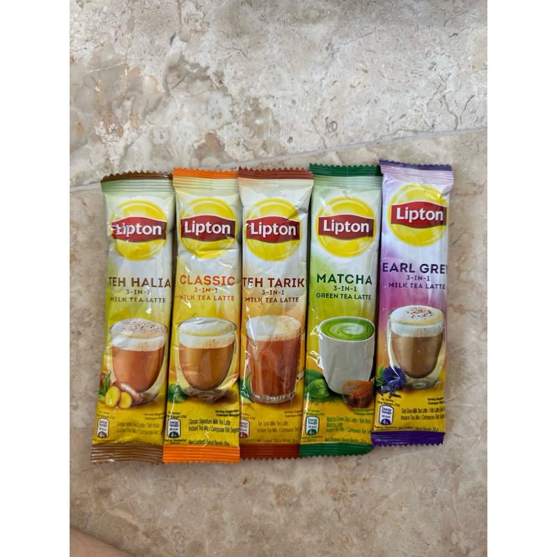 

[SACHET] LIPTON TEH HALIA TEA MILK TEA LATTE / EARL GREY / TEH TARIK / MATCHA / CLASSIC MALAYSIA