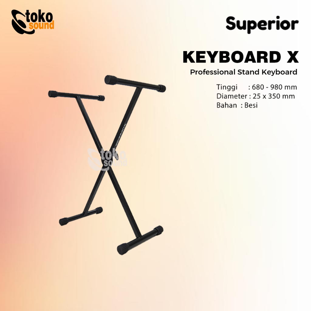 Superior Stand Keyboard X - Professional Stand Keyboard Original