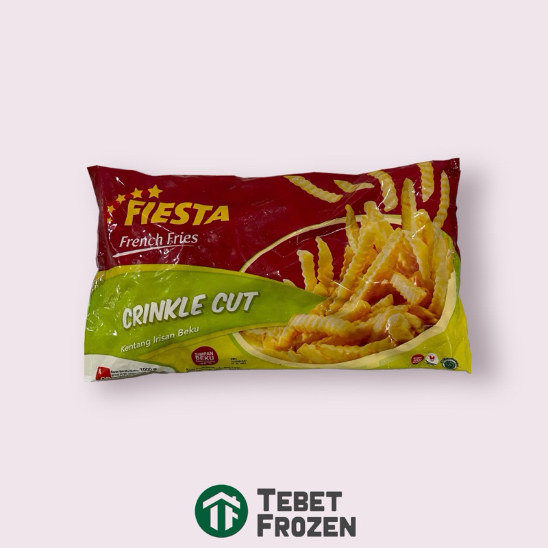 

FIESTA CRINKLE CUT 1KG - TEBET FROZEN