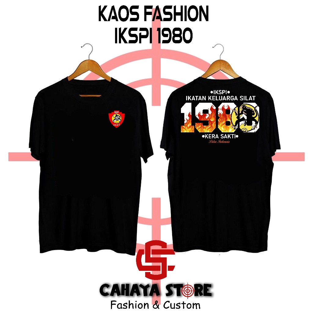IKATAN KELUARGA SILAT PUTRA INDONESIA - KAOS PASKER 1980 // IKSPI KERA SAKTI // Kaos Bela Diri
