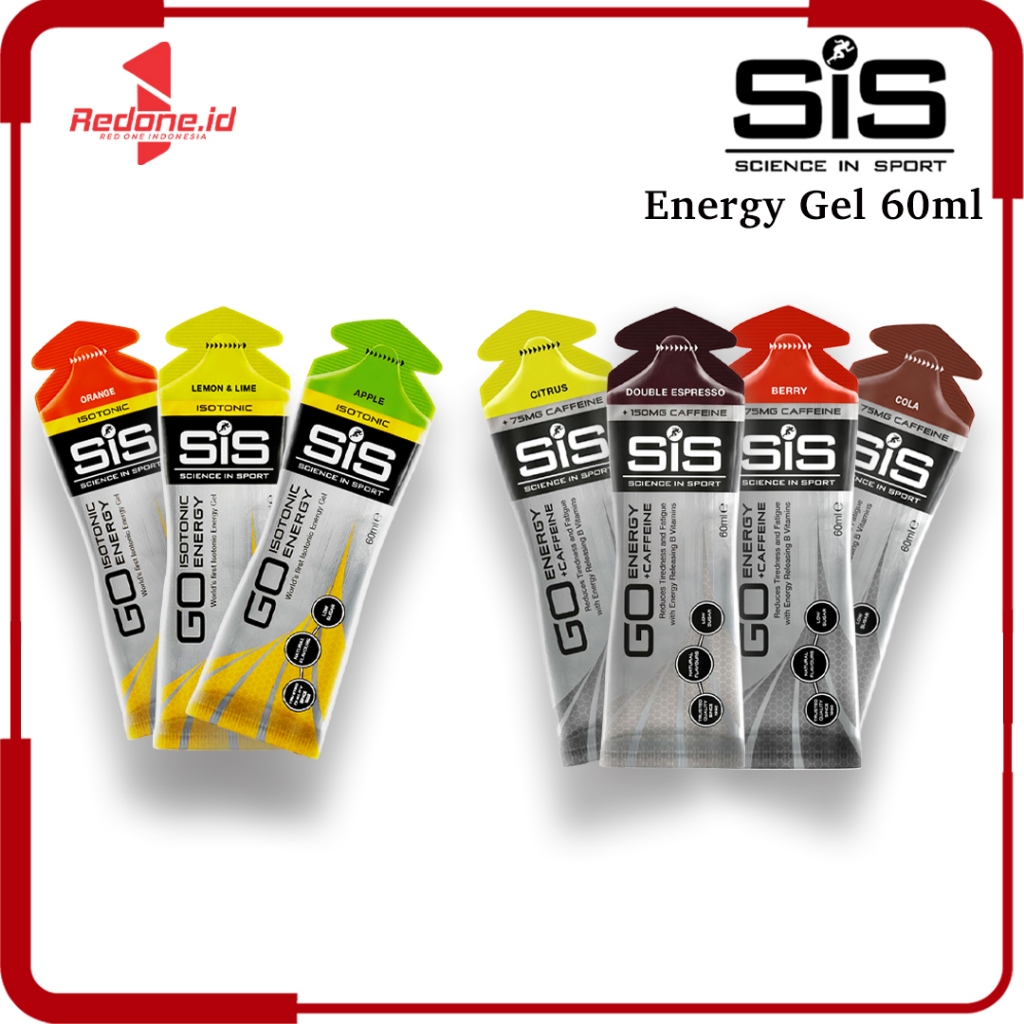 

SiS GO Isotonic Energy Gel 60ml - Suplemen Olahraga BPOM