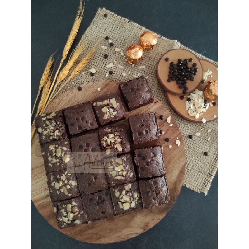 

Brownies Coklat / Fudgy Chocolate Brownies / Brownies Cake