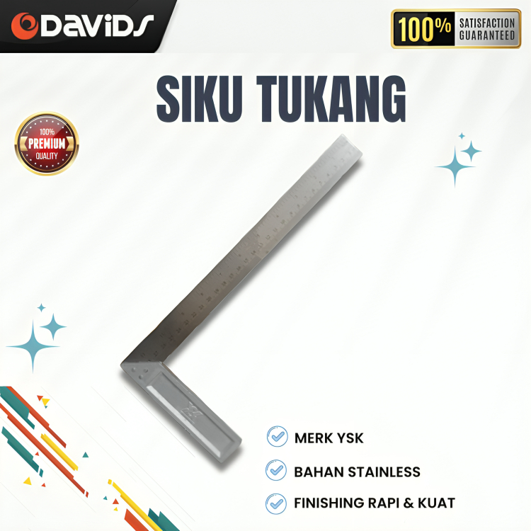 

Penggaris Siku Tukang Stainless 30cm