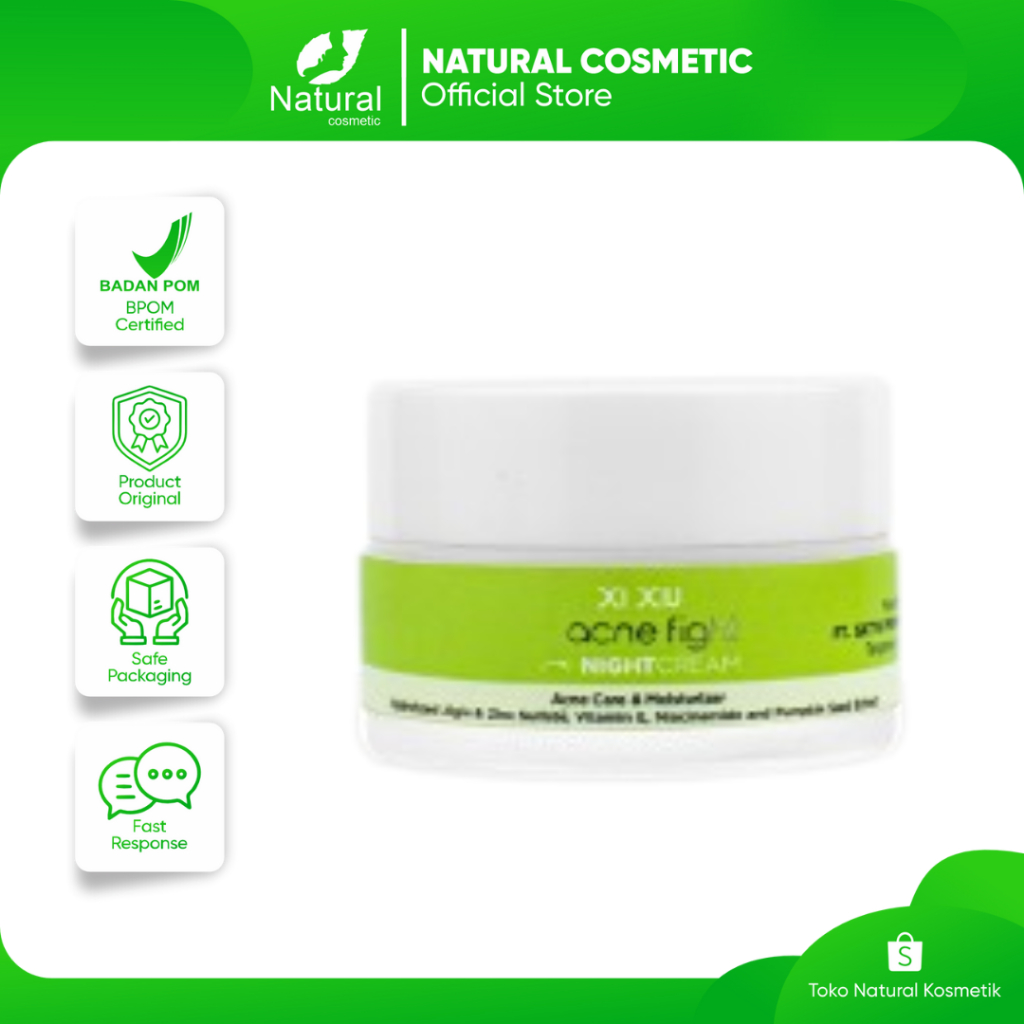 XI XIU Acne Fight Night Cream 15 gr