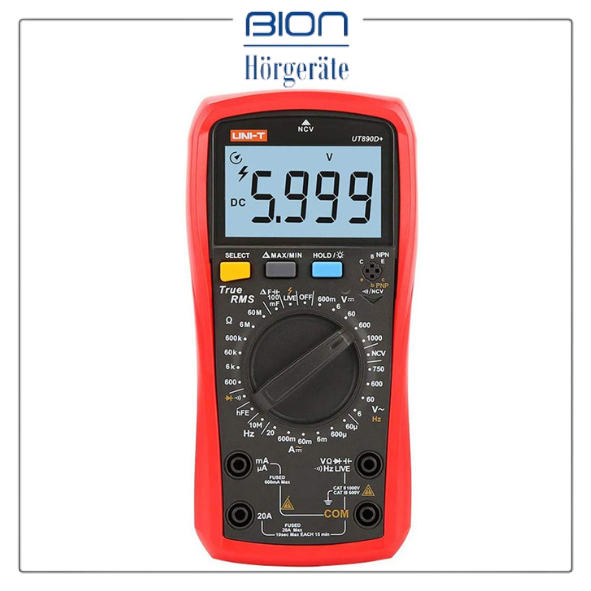 MULTI METER AVO AVOMETER 890D plus MULTITESTER DIGITAL UNI-T UT890D+