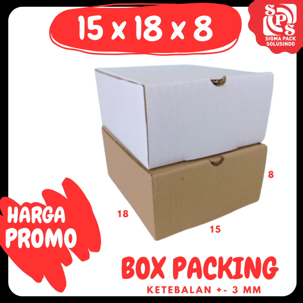 

Kardus 15x18x8 LD Box Madu Packing Hampers Kotak Kemasan Box Souvenir Karton Sparepart Minyak Wangi Aksesoris