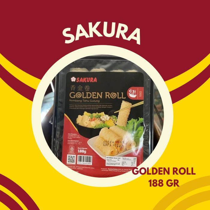 

sakura golden roll / kembang tahu roll188 gr