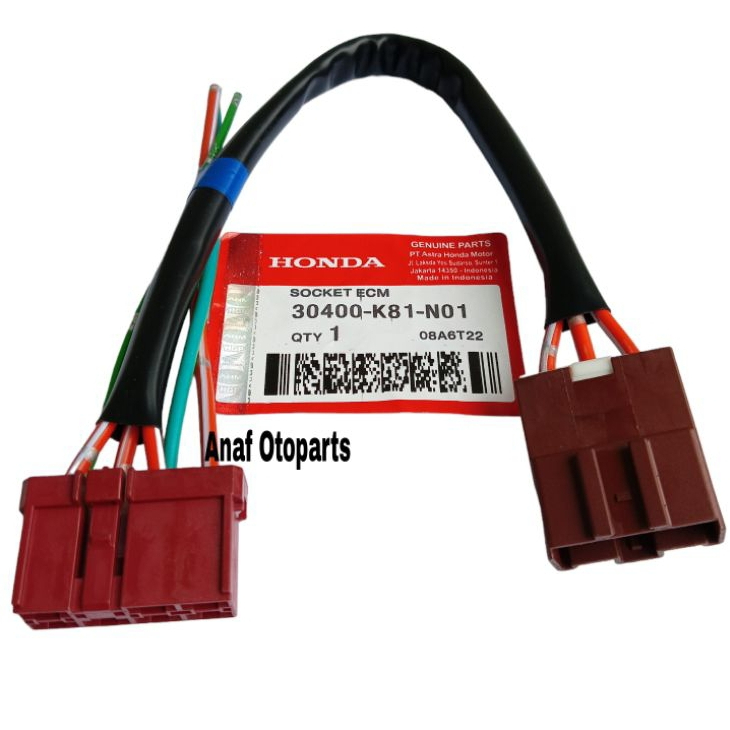SOKET ECU ECM  BEAT FI / BEAT ESP 2015 - 2019 / SCOOPY FI / VARIO FI 110.