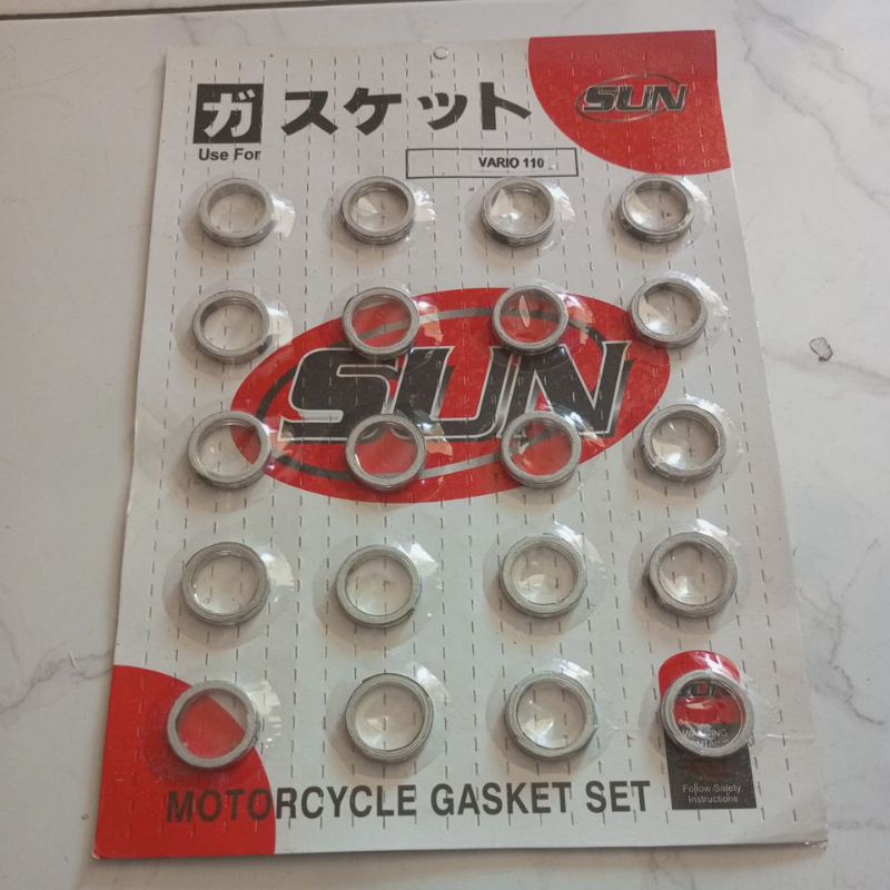 packing knalpot beat Vario Scoopy mio Jupiter grand isi 20pcs