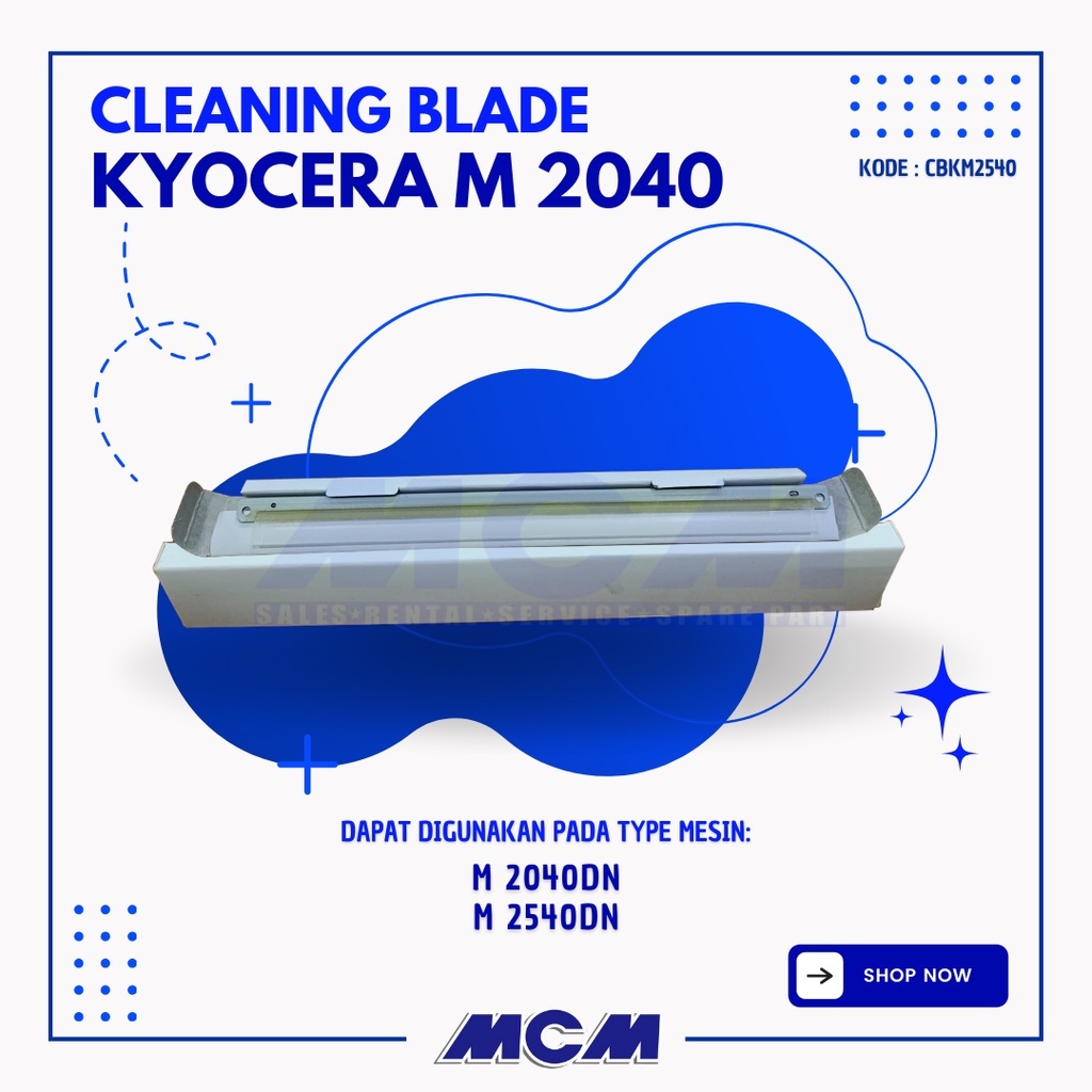CLEANING BLADE SPAREPART MESIN FOTOCOPY KYOCERA M 2040 2540 DN